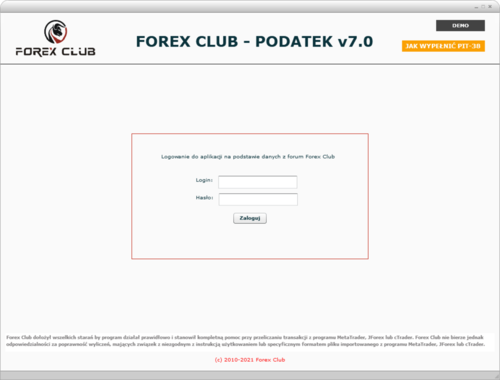 forex club podatek 6.0